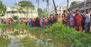 কুষ্টিয়ায় হাসপাতালের পুকুর থেকে অজ্ঞাত নারীর মরদেহ উদ্ধার